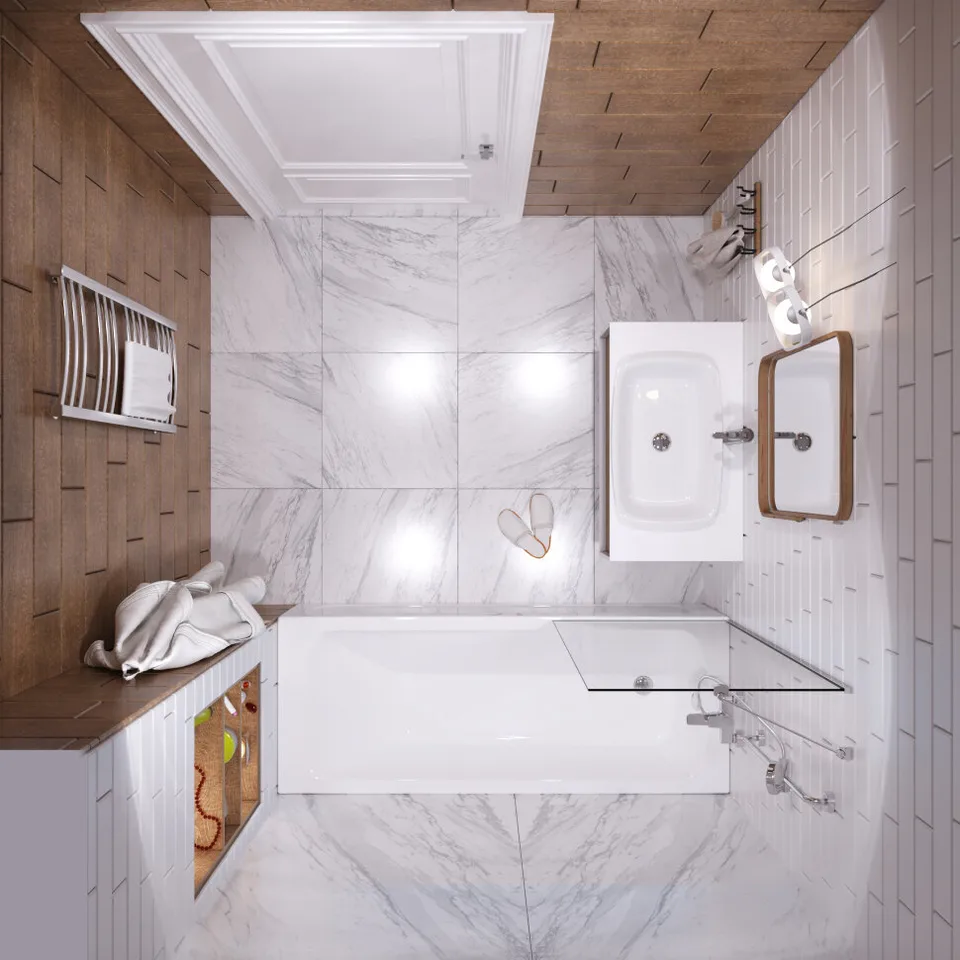 Ванна Гамма 120×70 см