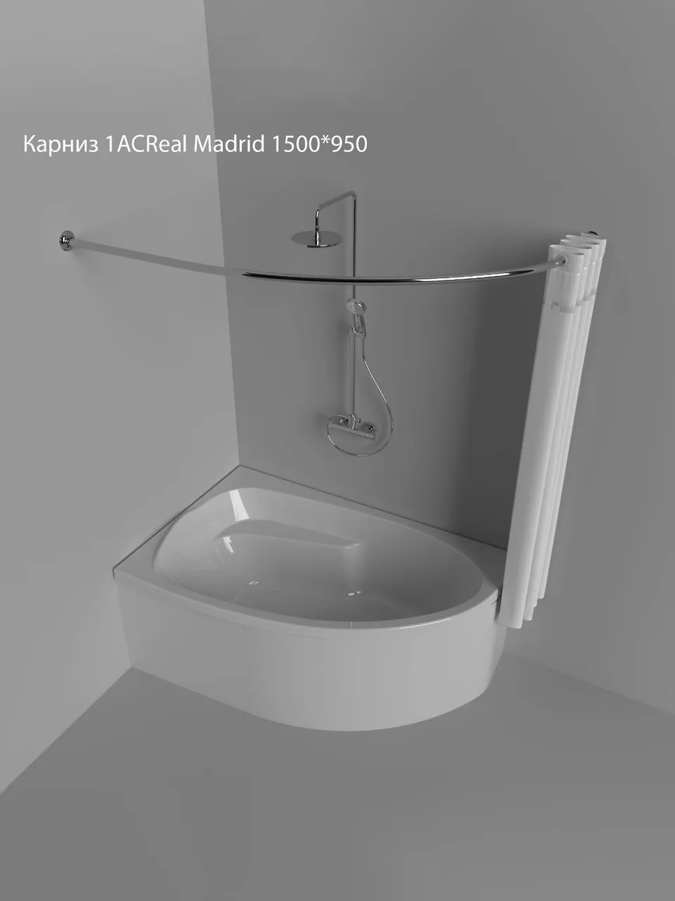 Карниз "Мадрид" 150×95 см