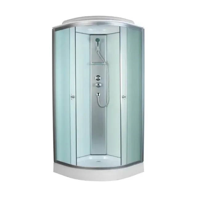 Душевая кабина AQUAPULSE 4022D 90х90х220см. fabric white (н/п).