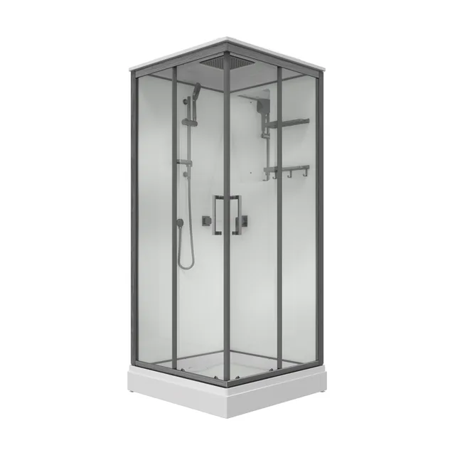 ДК "Рич-Графит" низк. подд. 90×90 см