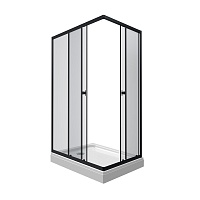 Душевой уголок "Вента-Блэк", с поддоном 1000x800x2020 Душевой уголок "Вента-Блэк", с поддоном 1000x800x2020