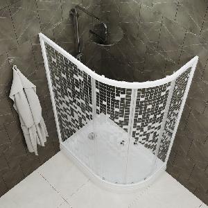 Душевой уголок "Коралл" Левый, средний поддон 1200x800x2055 Душевой уголок "Коралл" Левый, средний поддон 1200x800x2055