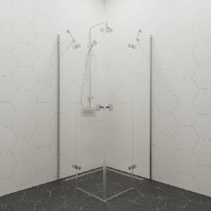 Душевой уголок "Дельта-Хром", с поддоном 900x900x2020 Душевой уголок "Дельта-Хром", с поддоном 900x900x2020