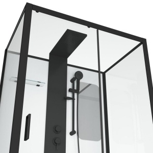 Душевая кабина Grossman Elegans GR252Q 120х80х217 L/R без крыши Душевая кабина Grossman Elegans GR252Q 120х80х217 L/R без крыши
