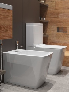 Унитаз-компакт Timo Soli ТК-301 35,5*69 безободковый с крышкой-сиденьем микролифт