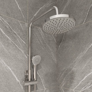 Смеситель с верхним душем, Simp, Milardo, SIMSB1FM06