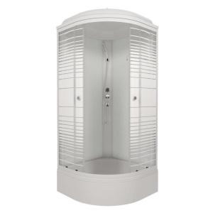 Душевая Кабина Тритон  Полосы 90*90 В ДН4 средний поддон Душевая Кабина Тритон  Полосы 90*90 В ДН4 средний поддон