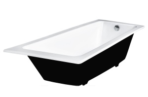Чугунная ванна Wotte Line Plus 180x80 c ножками  Чугунная ванна Wotte Line Plus 180x80 c ножками