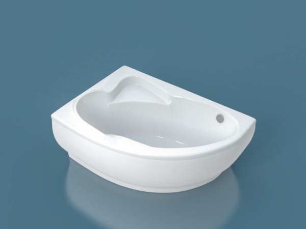 Ванна из искусственного камня Esse Flores 149*101,5(103) R