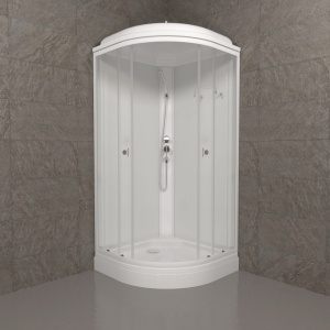 Душевая Кабина Ультра 90*90 А низкий поддон  Душевая Кабина Ультра 90*90 А низкий поддон