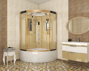 Душевая кабина Niagara Luxe NG-7744G 120х120х225 Душевая кабина Niagara Luxe NG-7744G 120х120х225