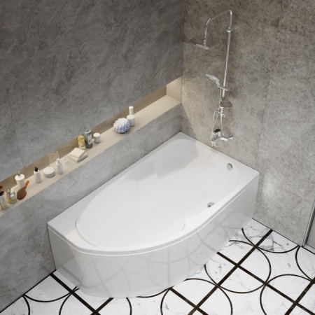 Акриловая ванна Тритон София 170х95х61, правая 