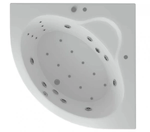Акриловая ванна Aquatek Калипсо 146х146 полный комплект 