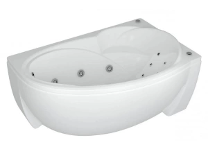 Акриловая ванна Aquatek Бетта 150х95 R полный комплект с экраном