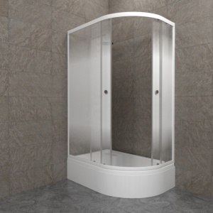 Душевой уголок Triton Коралл-Лайт В 120х80, левый, средний поддон левая  Душевой уголок Triton Коралл-Лайт В 120х80, левый, средний поддон левая