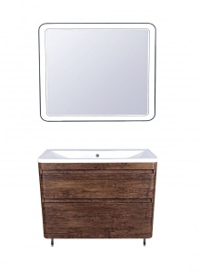 Комплект мебели Style Line Атлантика 100 напольный старое дерево