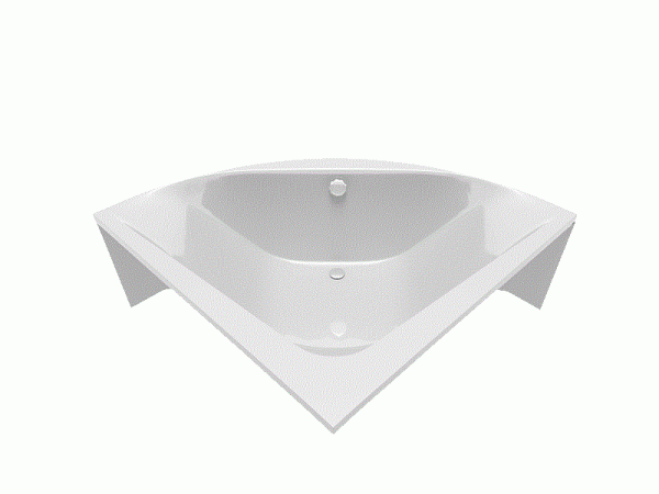 Акриловая ванна Vayer Boomerang 150х150 комплект 