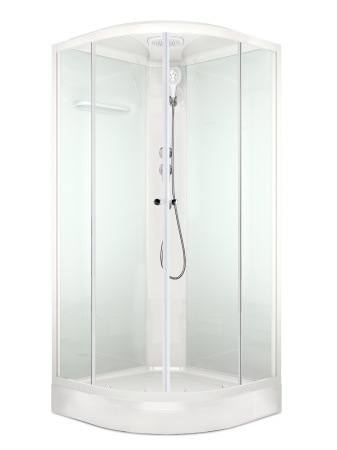 Душевая кабина Domani-Spa Delight Slim 110  матовые  размер:100х100 см 