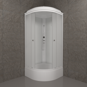 Душевая Кабина Тритон  Вельвет 90*90 В средний поддон  Душевая Кабина Тритон  Вельвет 90*90 В средний поддон