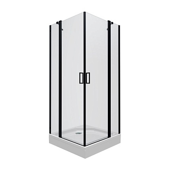 Душевое ограждение Triton Тау-Блэк 90*90*207 с поддоном Душевое ограждение Triton Тау-Блэк 90*90*207 с поддоном