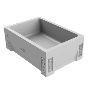 Душевой поддон Radomir Верчелли 119*81*47 R без декоративных вставок Душевой поддон Radomir Верчелли 119*81*47 R без декоративных вставок