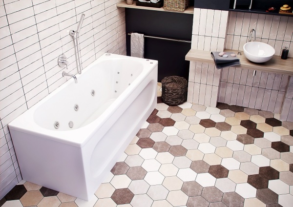 Акриловая ванна Aquatek Оберон 180х80 полный комплект с экраном в наличии