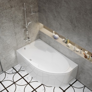 Ванна Тритон София 150*95  (Левая) комплект полный 
