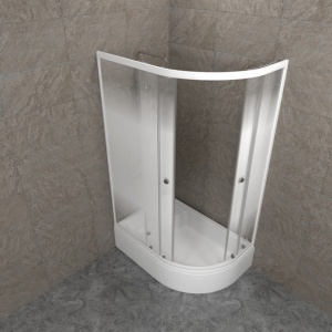 Душевой уголок Triton Коралл-Лайт В 120х80, левый, средний поддон левая  Душевой уголок Triton Коралл-Лайт В 120х80, левый, средний поддон левая