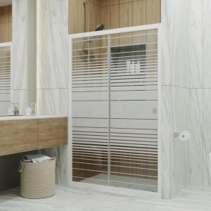 Душевая дверь в нишу Triton Слайд (полосы) 120*185 L/R без поддона