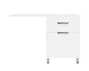 Тумба с раковиной Style Line Жасмин 120 R с бельевой корзиной под стиральную машину