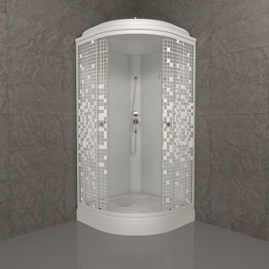 Душевая Кабина Тритон  Мозаика 90*90 А  ДН4 низкий поддон  Душевая Кабина Тритон  Мозаика 90*90 А  ДН4 низкий поддон