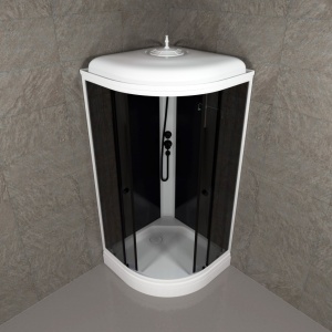 Душевая Кабина Грэй-Блэк 90*90 А (ПД31 Душевая Кабина Грэй-Блэк 90*90 А (ПД31