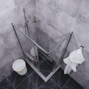 Душевой уголок "Вента-Хром", с поддоном 1000x800x2020 Душевой уголок "Вента-Хром", с поддоном 1000x800x2020