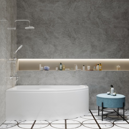 Ванна Triton София 1500х950 левая полный комплект в наличии