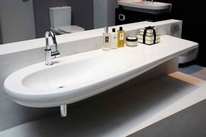 Раковина Laufen Ilbagnoalessi One 120*50 L с покрытием LCC