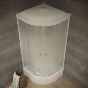 Душевая Кабина Тритон  Лайт 100*100 В (ДН4) средний поддон   Душевая Кабина Тритон  Лайт 100*100 В (ДН4) средний поддон