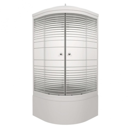 Душевая Кабина Тритон  Полосы 90*90 Б ДН4 высокий поддон 