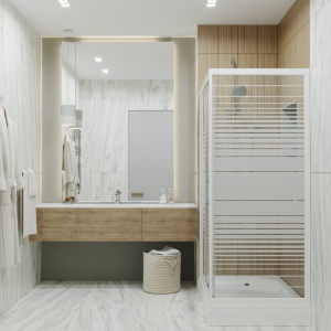 Душевое ограждение Triton Фьюжн полосы 100*80*202 А с поддоном Душевое ограждение Triton Фьюжн полосы 100*80*202 А с поддоном