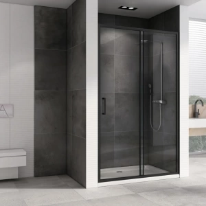 Душевая дверь в нишу ABBER Schwarzer Diamant AG30100B5 100*195 L/R без поддона Душевая дверь в нишу ABBER Schwarzer Diamant AG30100B5 100*195 L/R без поддона