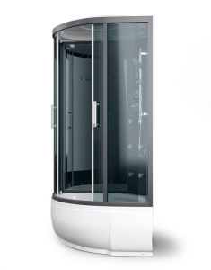 Душевая кабина Erlit ER5710TP-C24-RUS 100х100х215 тонированное стекло Душевая кабина Erlit ER5710TP-C24-RUS 100х100х215 тонированное стекло