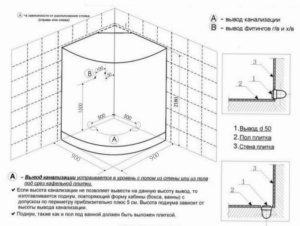 Душевая кабина Deto AvaCan  D09S 90х90х220 Душевая кабина Deto AvaCan  D09S 90х90х220