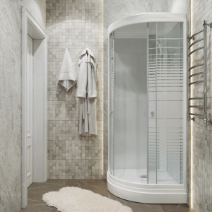 Душевая Кабина Тритон  Полосы 100*100 А  ДН4 низкий поддон Душевая Кабина Тритон  Полосы 100*100 А  ДН4 низкий поддон