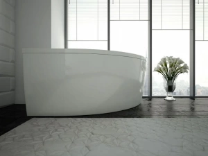 Акриловая ванна Aquatek Eco-friendly Ума 145х145 полный комплект с экраном 