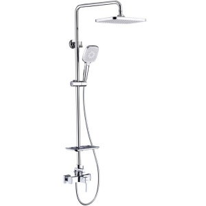 "ЭВИТТА" LM0560C СМЕСИТЕЛЬ ДЛЯ ДУША С ВЕРХНЕЙ ДУШЕВОЙ ЛЕЙКОЙ "ТРОПИЧЕСКИЙ ДОЖДЬ", ХРОМ LEMARK LM0560C LM0560C