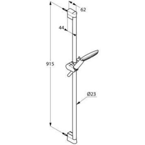 Душевая стойка Kludi Freshline 6784005
