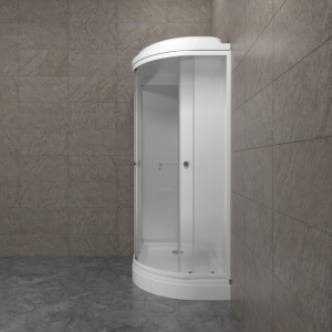 Душевая кабина Triton Коралл Лайт А 120х80  левая низкий поддон  Душевая кабина Triton Коралл Лайт А 120х80  левая низкий поддон