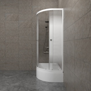 Душевой уголок Triton Коралл-Лайт В 120х80, левый, средний поддон левая  Душевой уголок Triton Коралл-Лайт В 120х80, левый, средний поддон левая