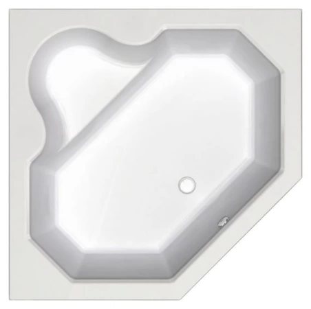 Акриловая ванна Aquatek Лира 148х148 полный комплект