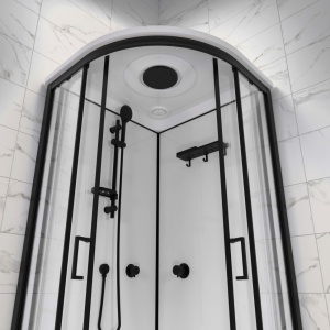 Душевая Кабина  Тритон Прайм-Блэк 90*90 А низкий поддон Душевая Кабина  Тритон Прайм-Блэк 90*90 А низкий поддон