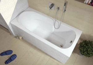 Акриловая ванна Riho Columbia 175х80 полный комплект с экраном  Акриловая ванна Riho Columbia 175х80 полный комплект с экраном